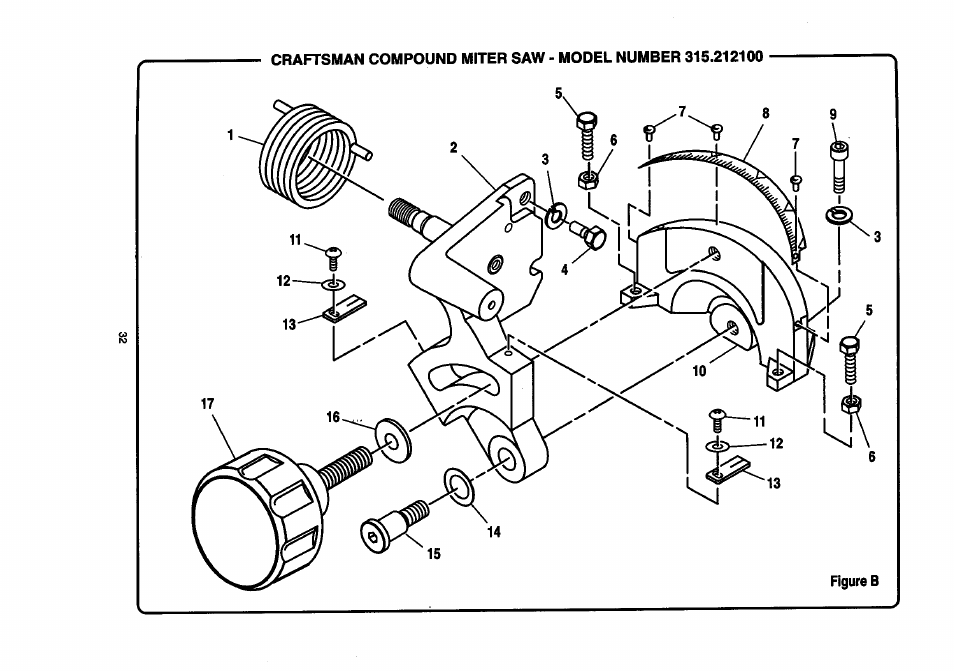 Craftsman 315.212100 User Manual | Page 32 / 38