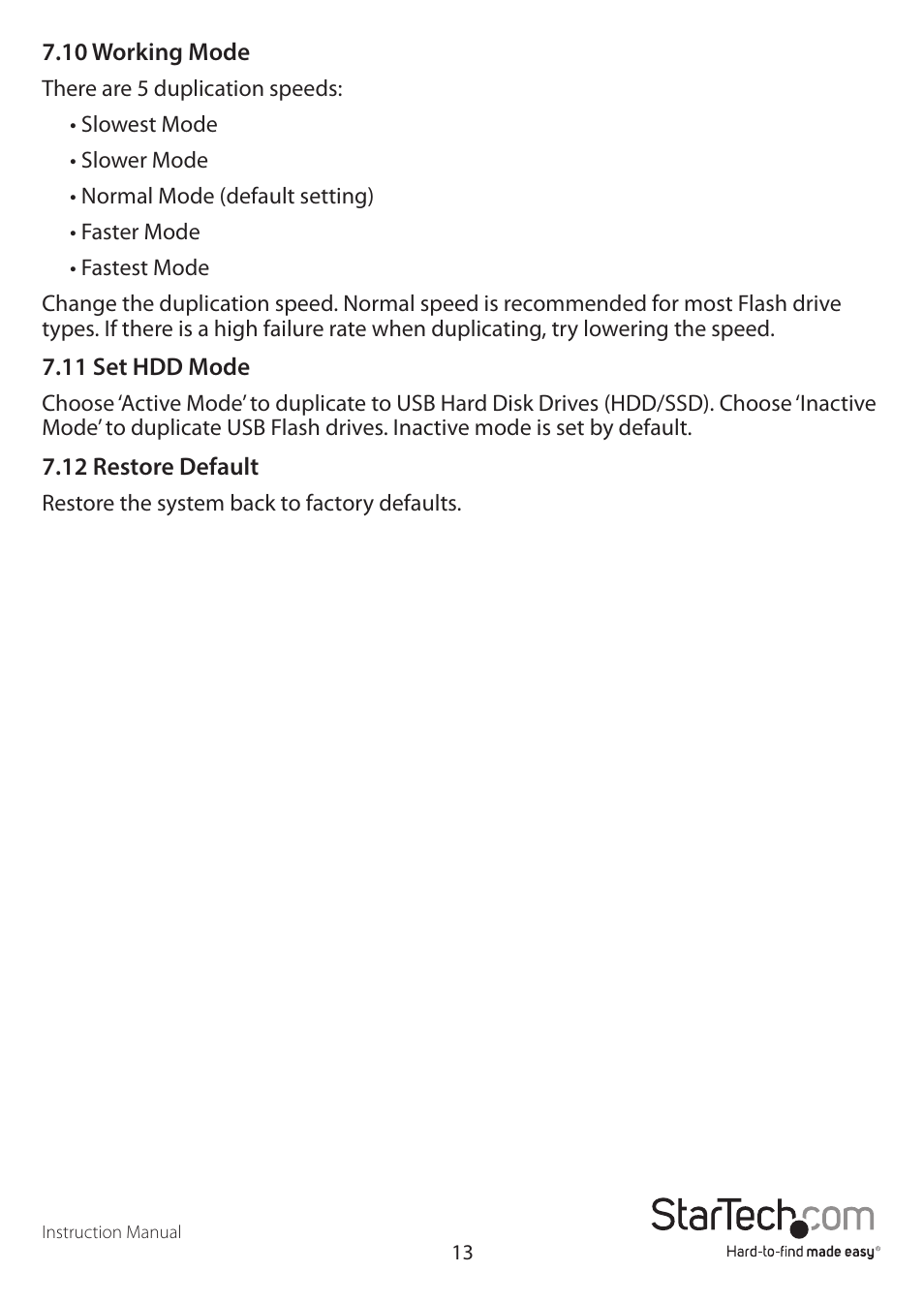 StarTech.com USBDUP15 User Manual | Page 16 / 18