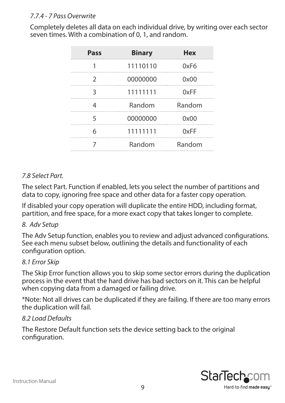 StarTech.com SATDOCK5U3ER User Manual | Page 12 / 16