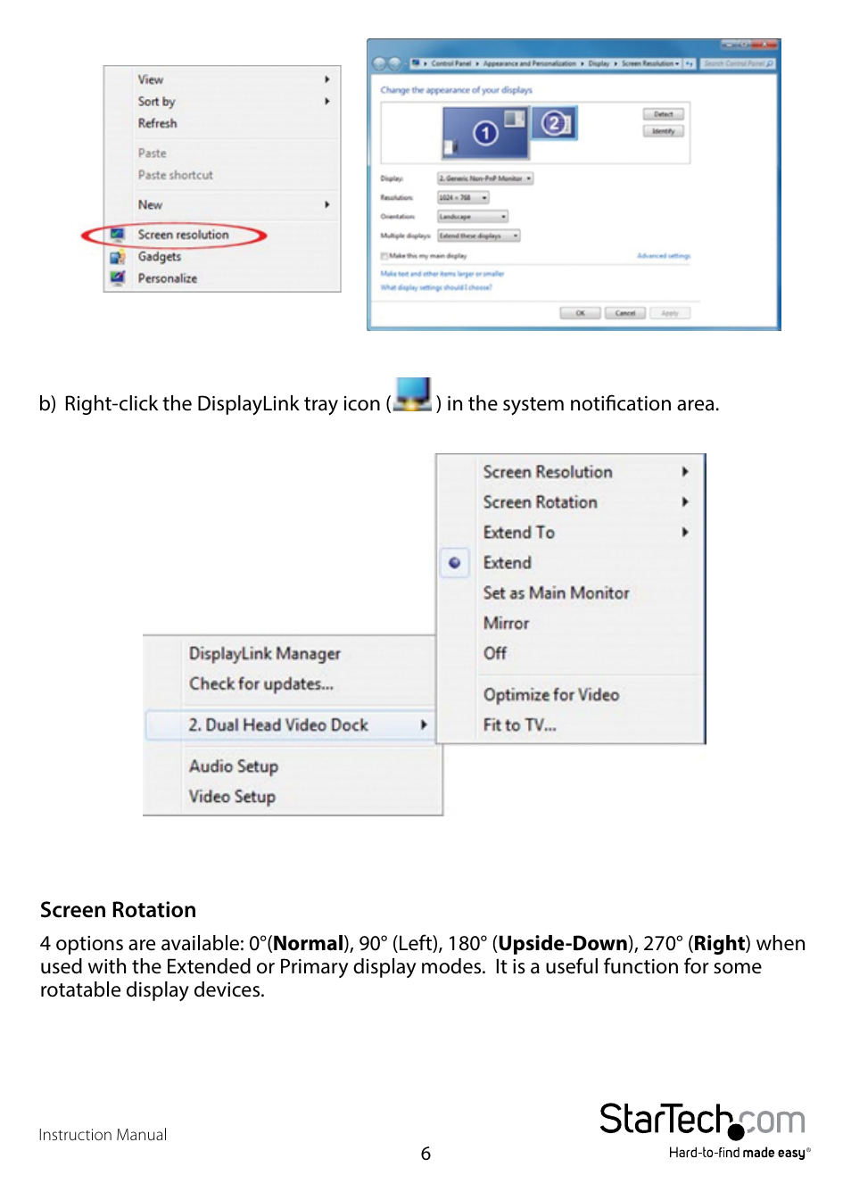 StarTech.com TBDOCKHDPBC Manual User Manual | Page 9 / 16