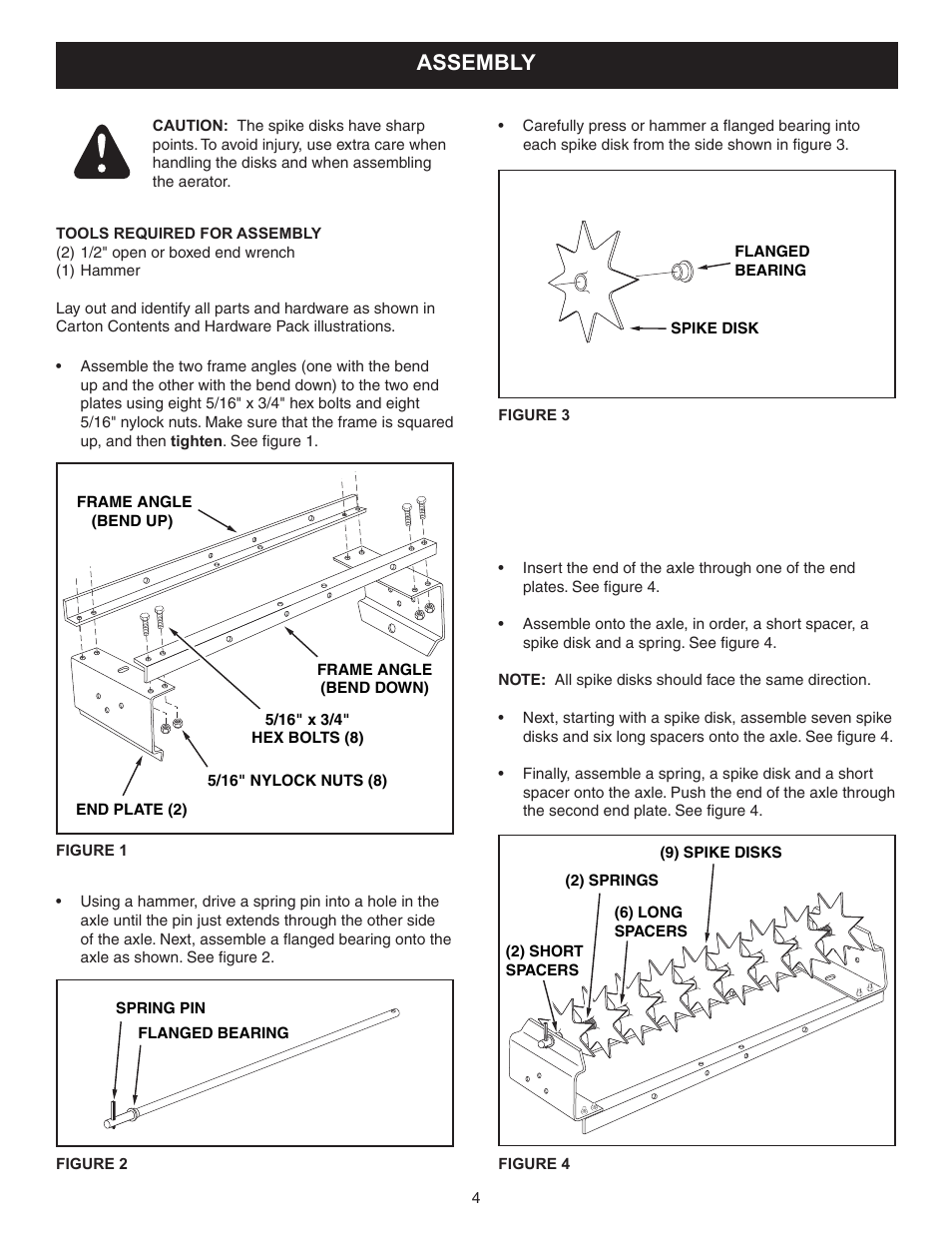 Assembly | Craftsman 486.243361 User Manual | Page 4 / 8