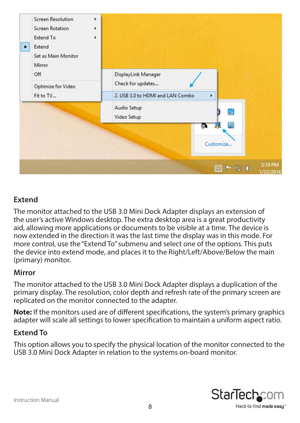 StarTech.com USB31GEHD User Manual | Page 11 / 16