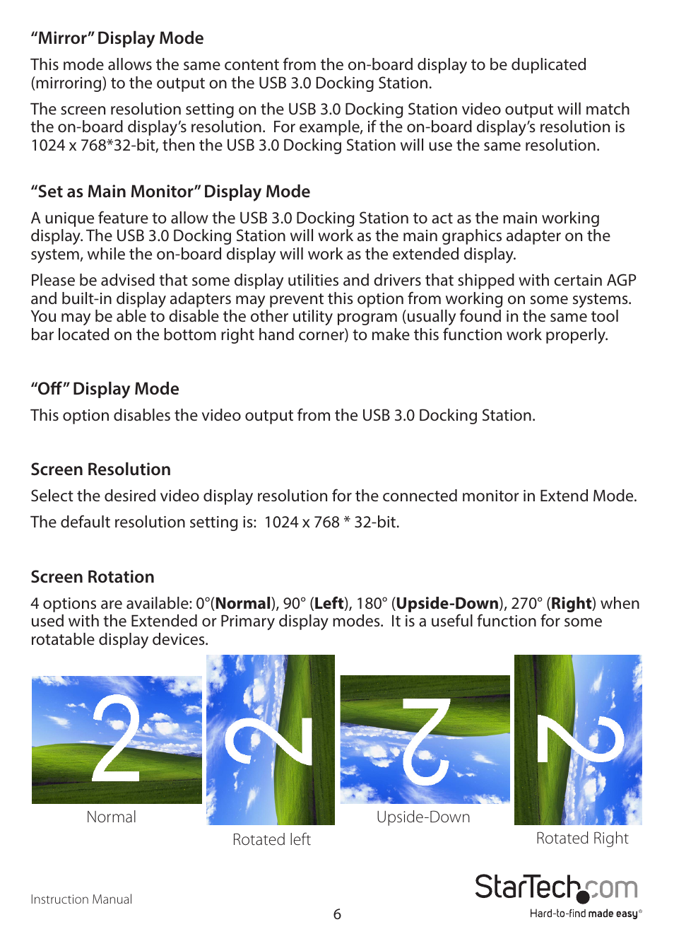 StarTech.com USB3SDOCKHD User Manual | Page 9 / 15