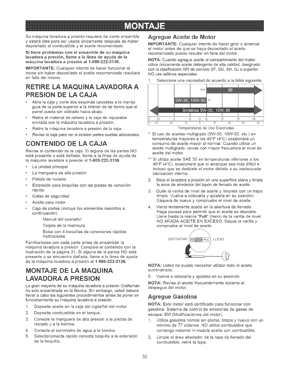 Craftsman 580.752010 User Manual | Page 32 / 48