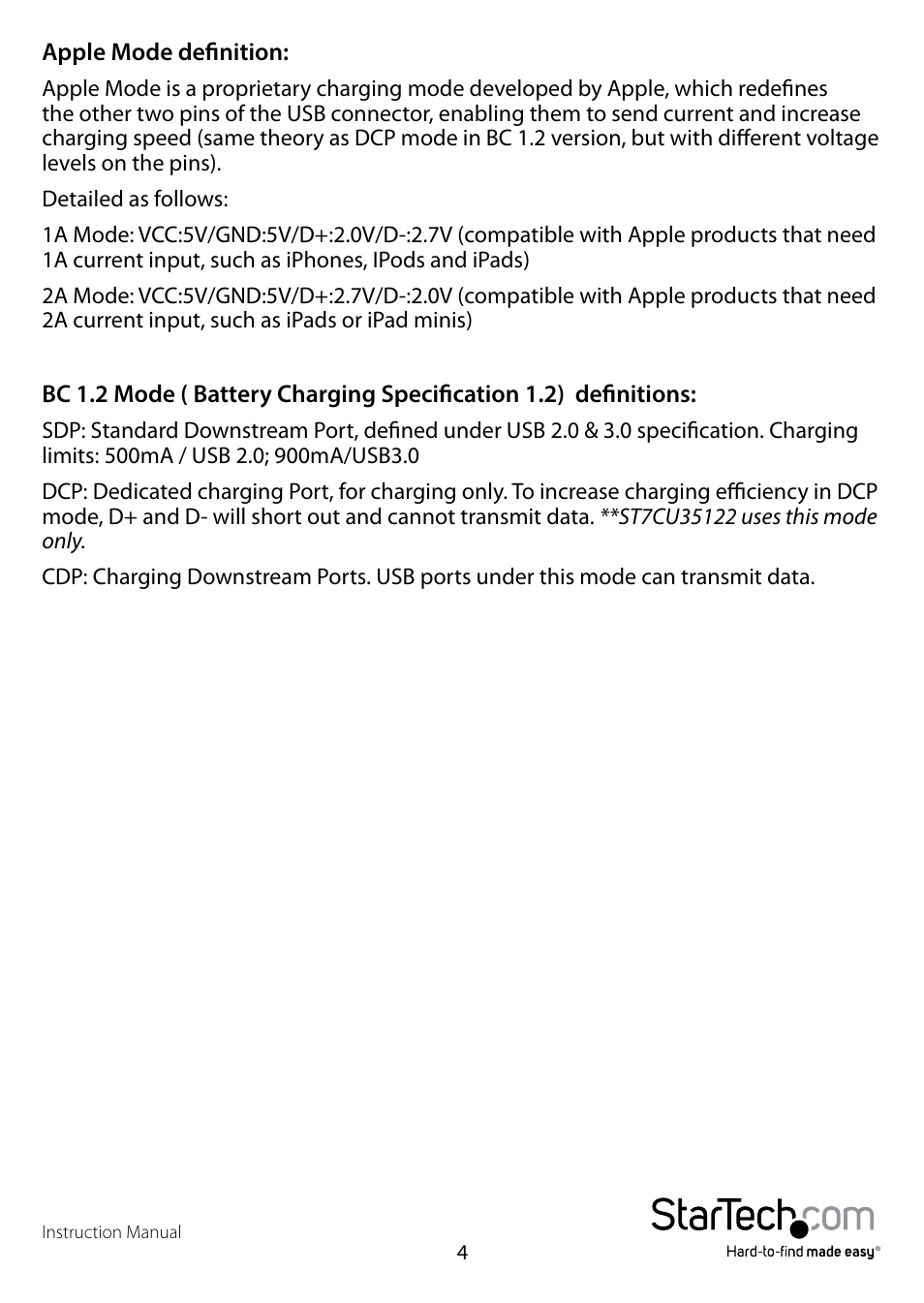 StarTech.com ST7CU35122 User Manual | Page 7 / 10