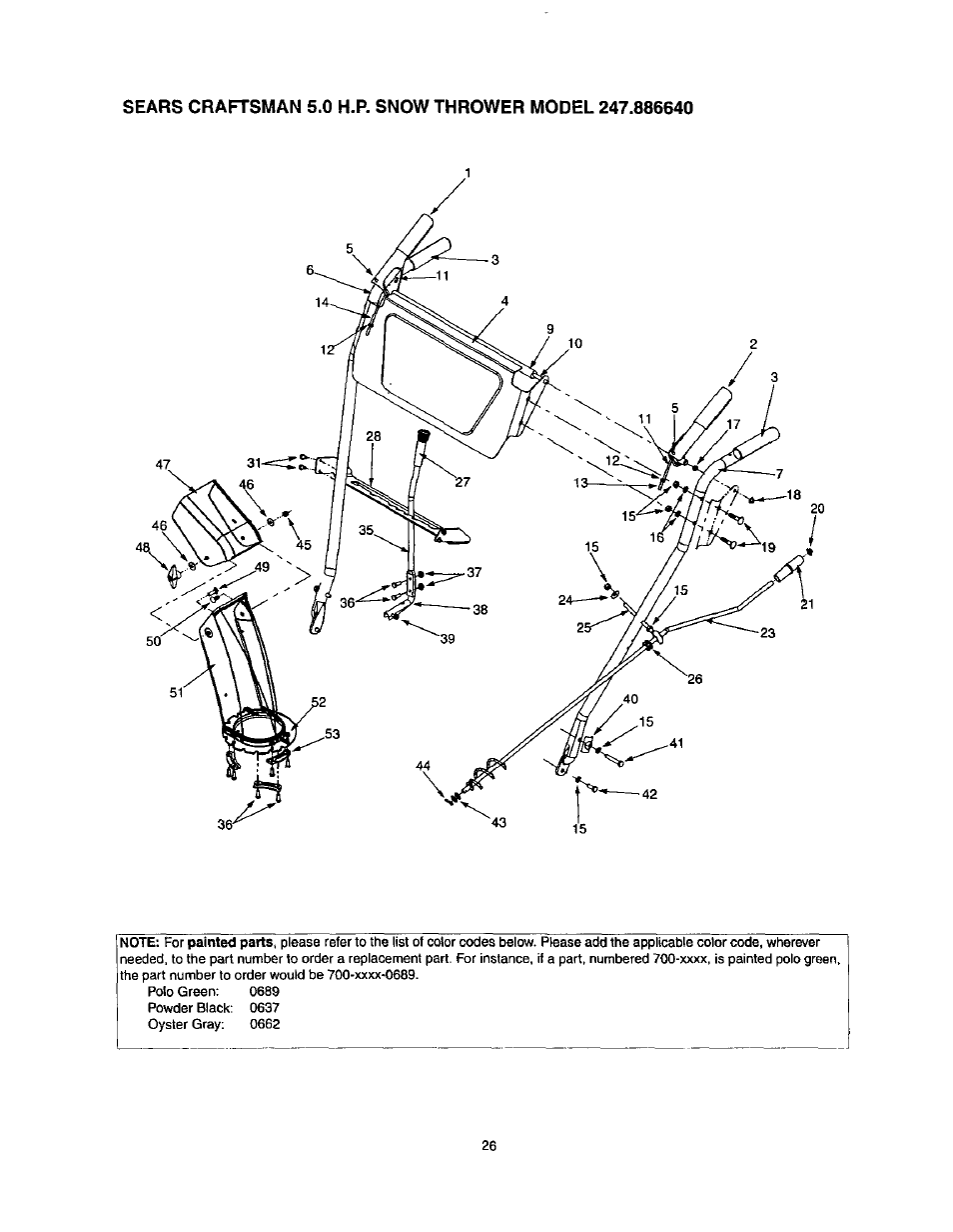 Craftsman 247.886640 User Manual | Page 26 / 33