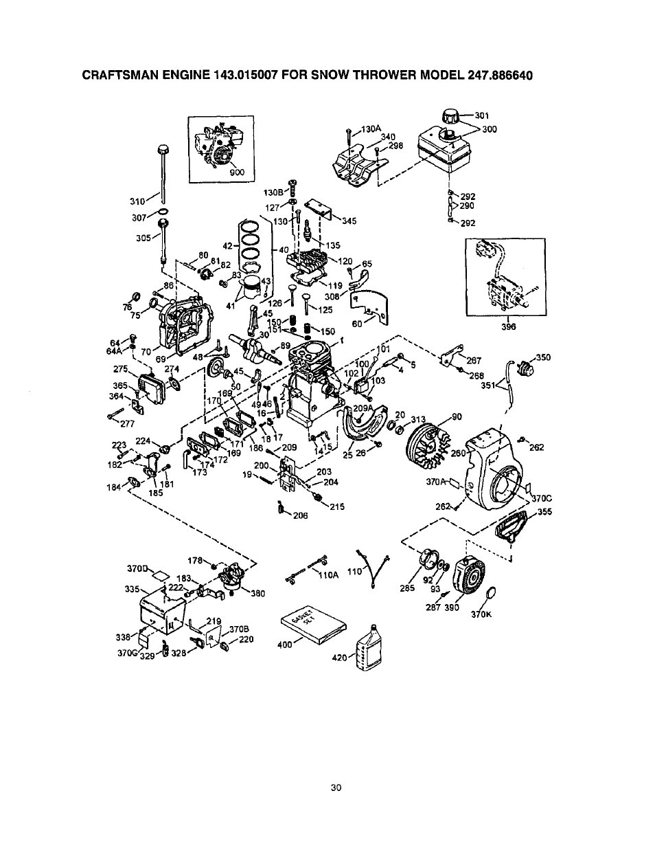 Craftsman 247.886640 User Manual | Page 30 / 33