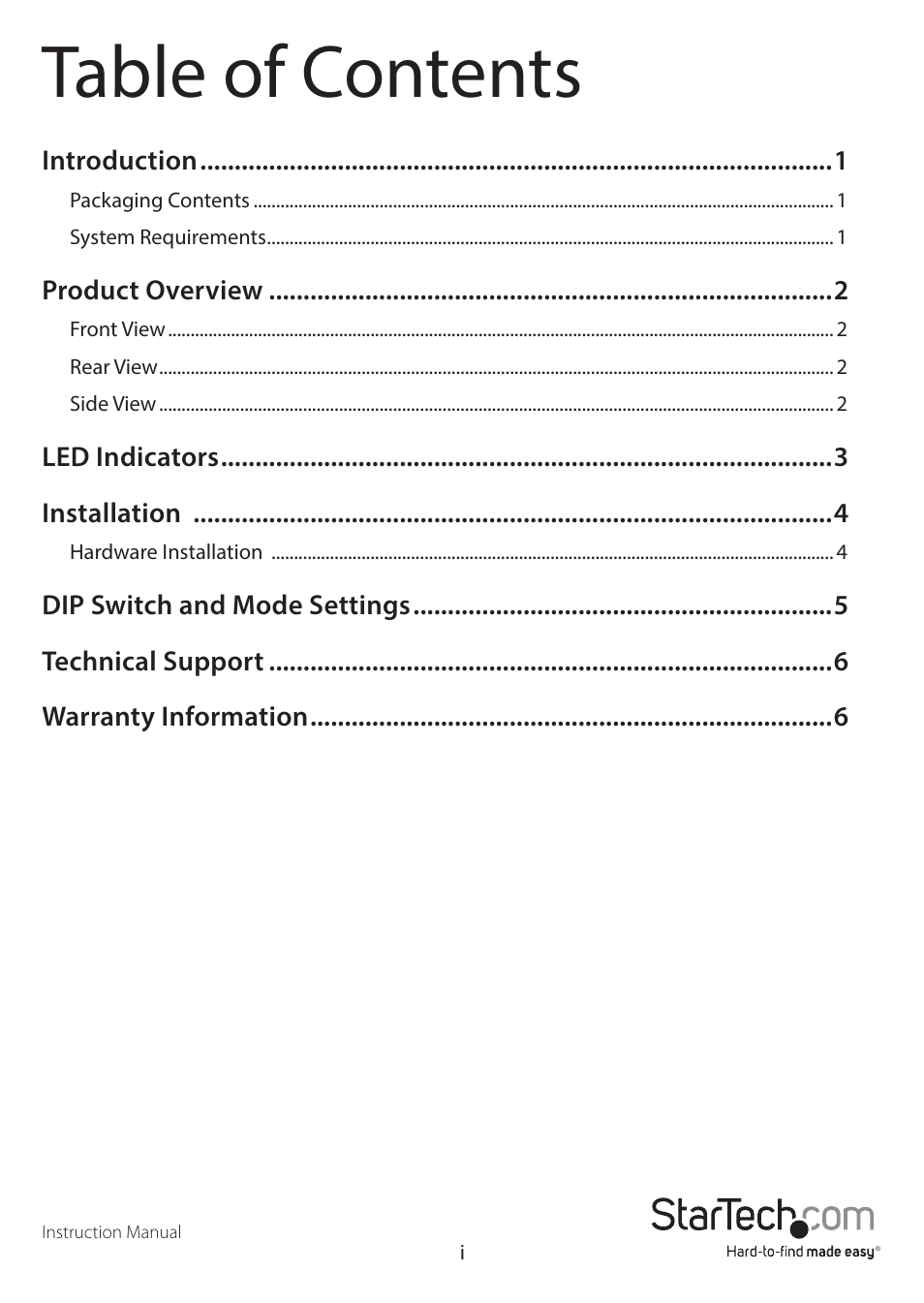 StarTech.com 110VDSLEX2EU User Manual | Page 3 / 11