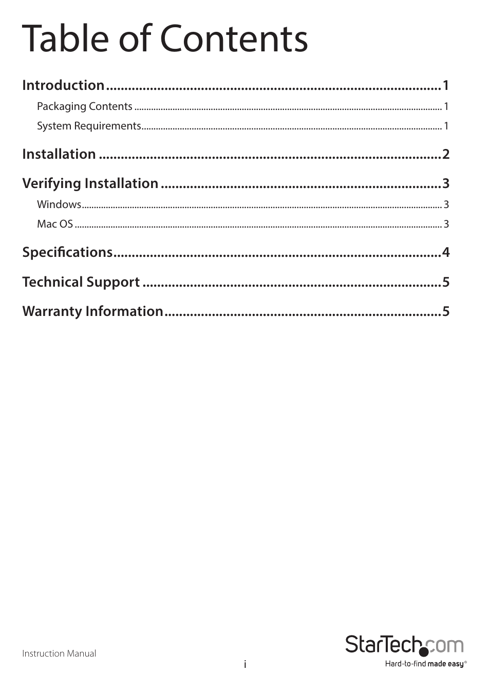 StarTech.com TB2USB3GE User Manual | Page 3 / 9