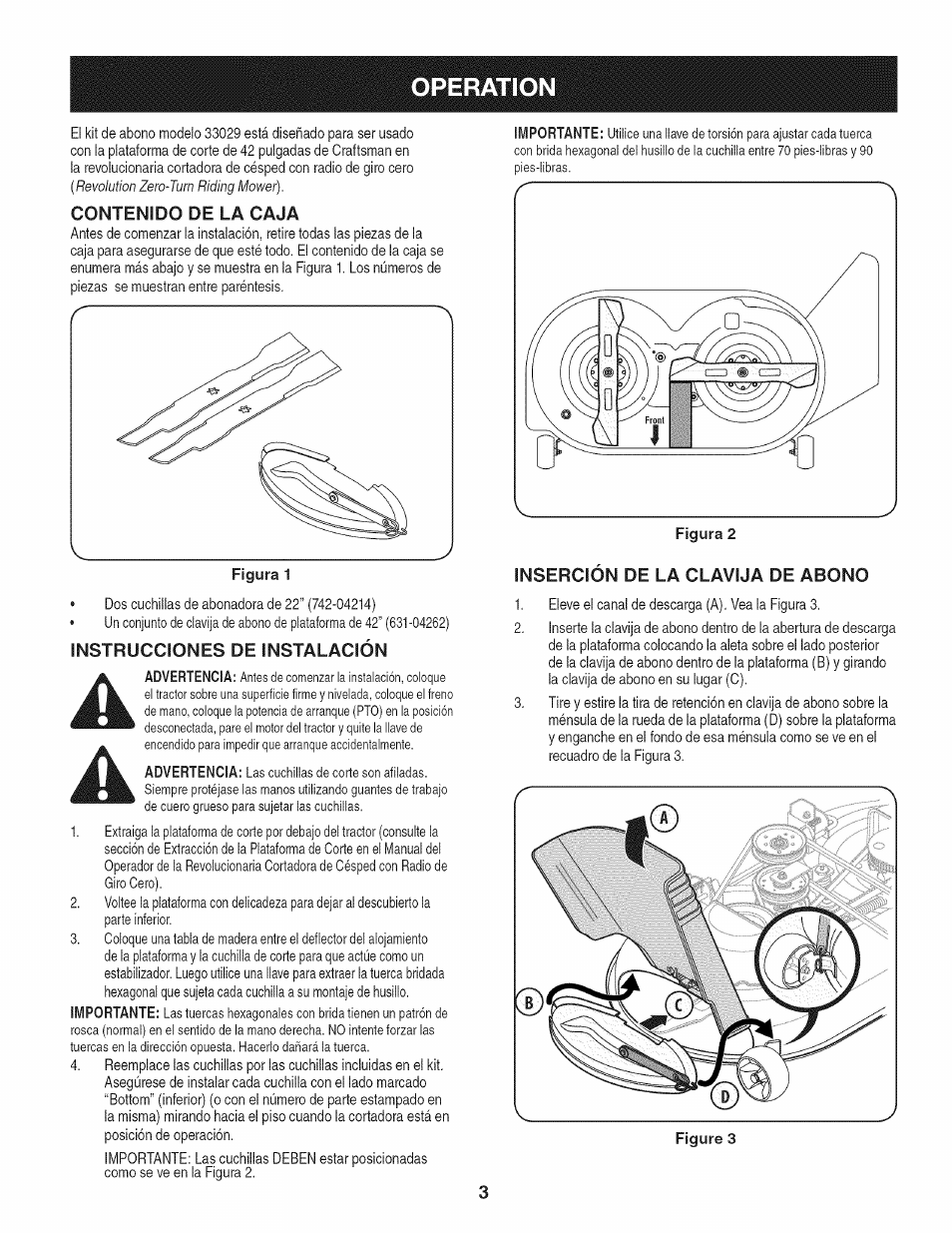 Craftsman 33029 User Manual | Page 3 / 4