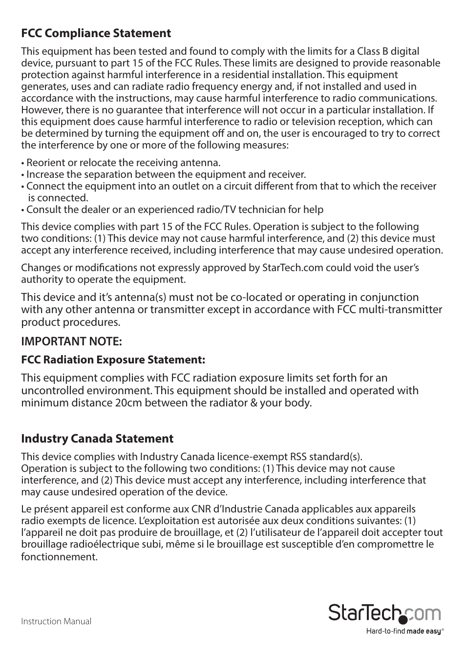 StarTech.com R300WN22GAEU User Manual | Page 2 / 11