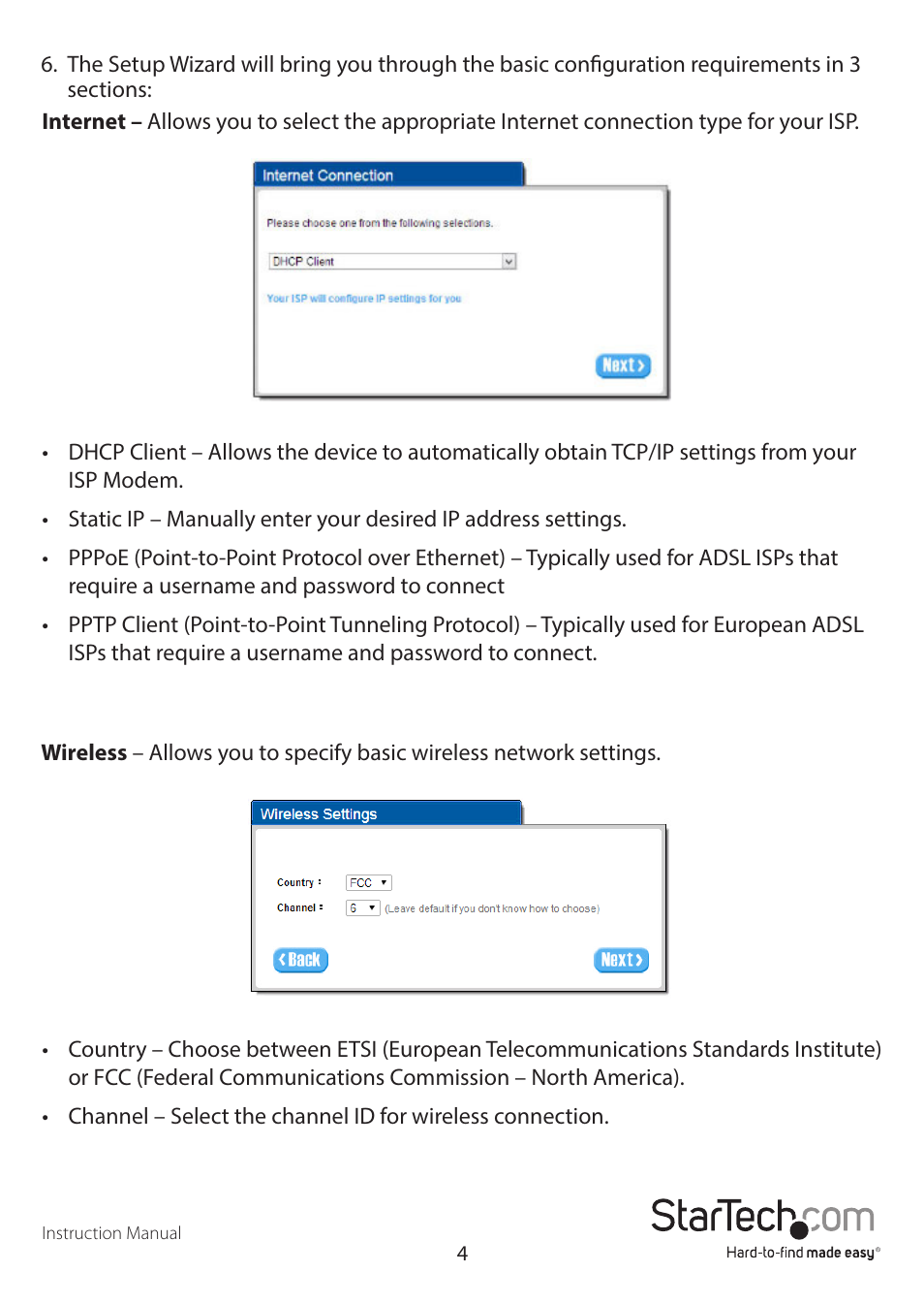 StarTech.com R300WN22GAEU User Manual | Page 8 / 11