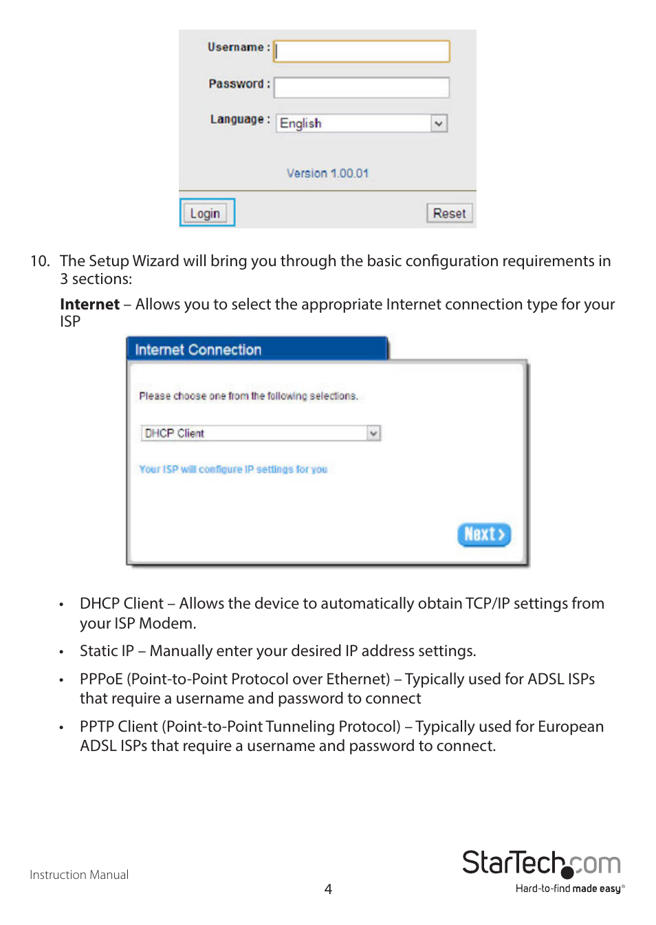 StarTech.com R300WN22GAxx Full User Manual | Page 9 / 61