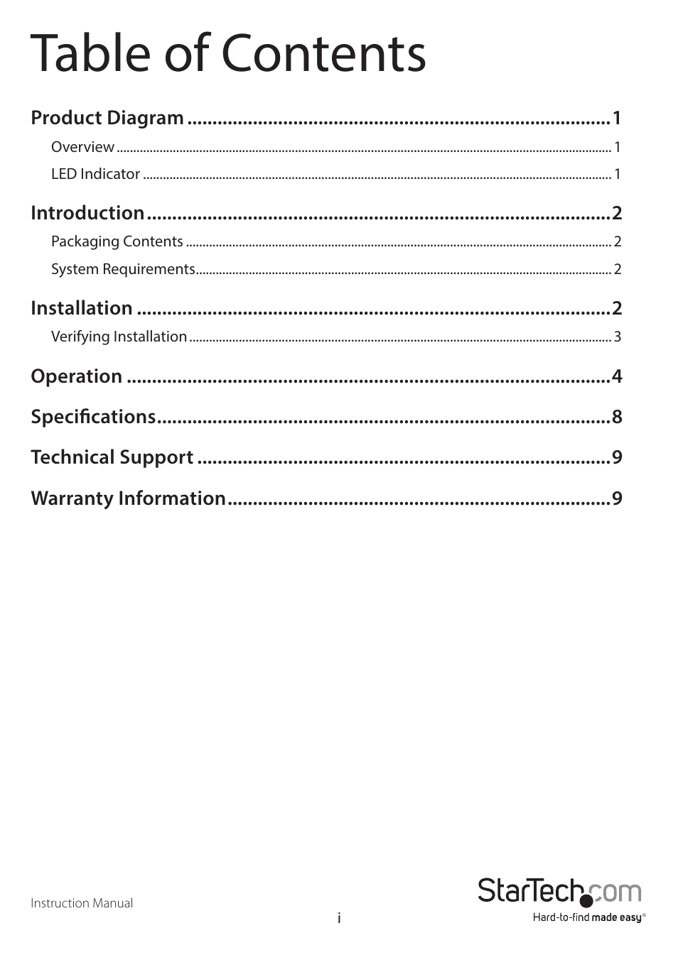 StarTech.com USB433WACDB User Manual | Page 4 / 14