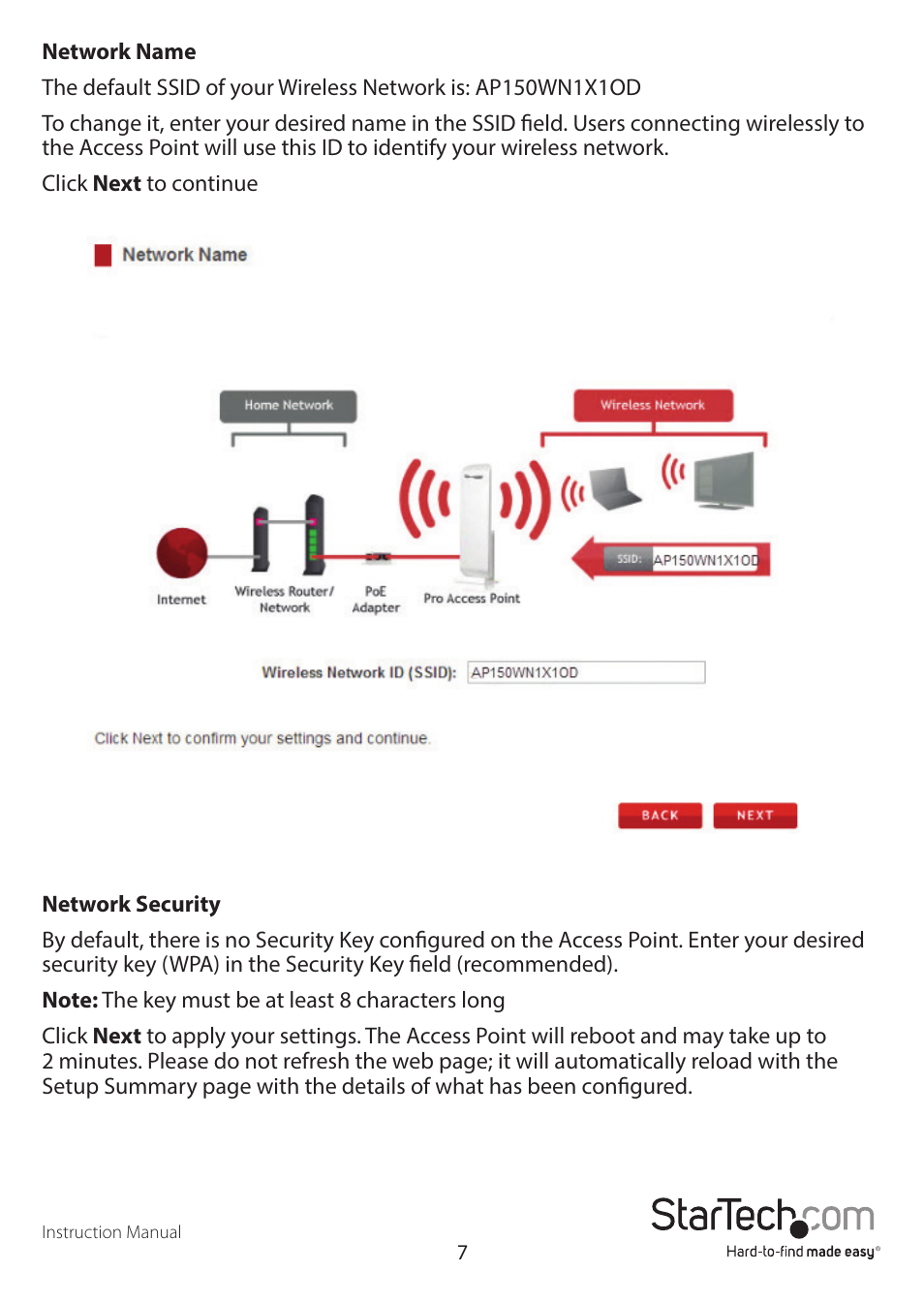 StarTech.com AP150WN1X1OG User Manual | Page 11 / 25