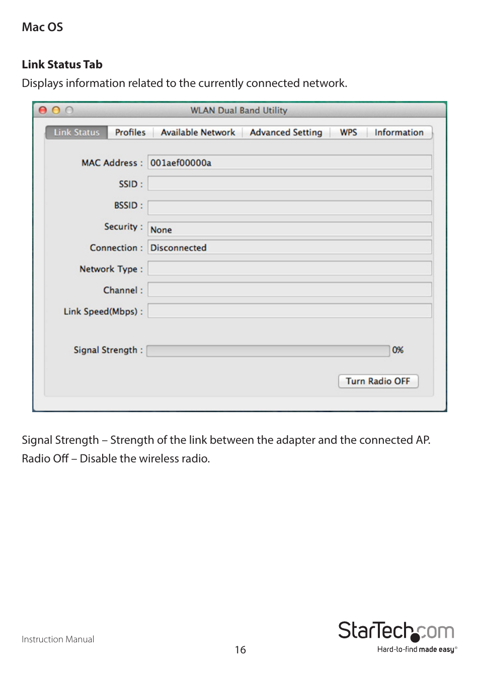 StarTech.com USB867WAC22 User Manual | Page 20 / 28