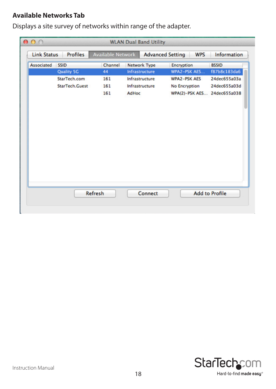 StarTech.com USB867WAC22 User Manual | Page 22 / 28