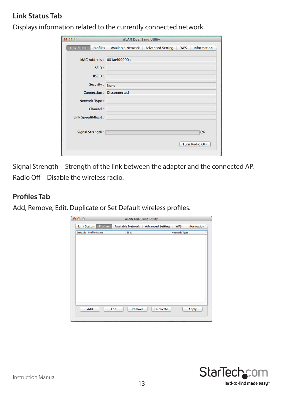 StarTech.com USB300WN2X2C Manual User Manual | Page 17 / 22