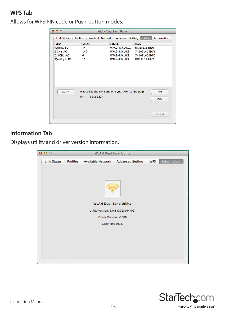 StarTech.com USB300WN2X2C Manual User Manual | Page 19 / 22