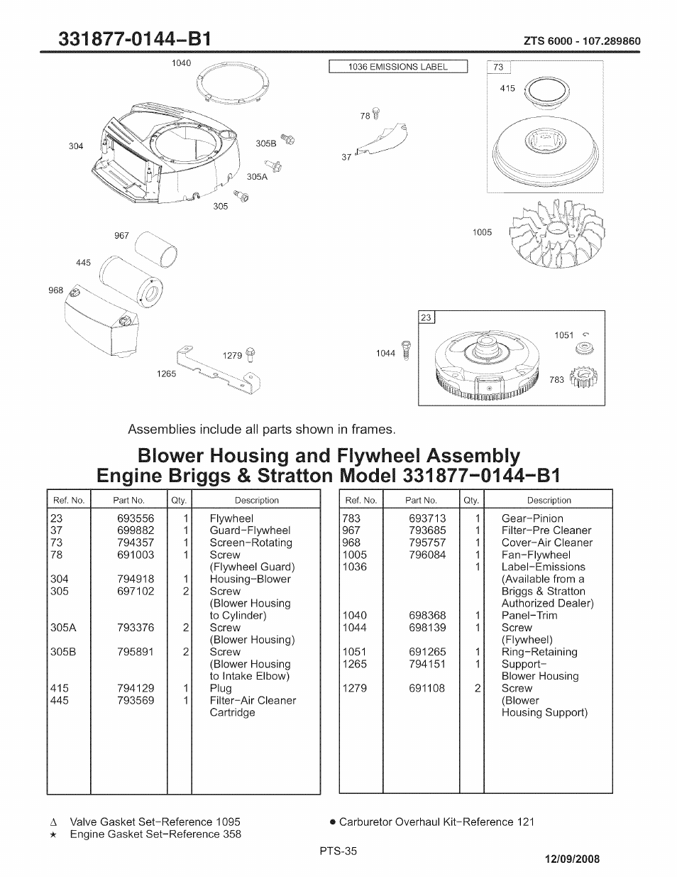 Craftsman 107.289860 User Manual | Page 107 / 116