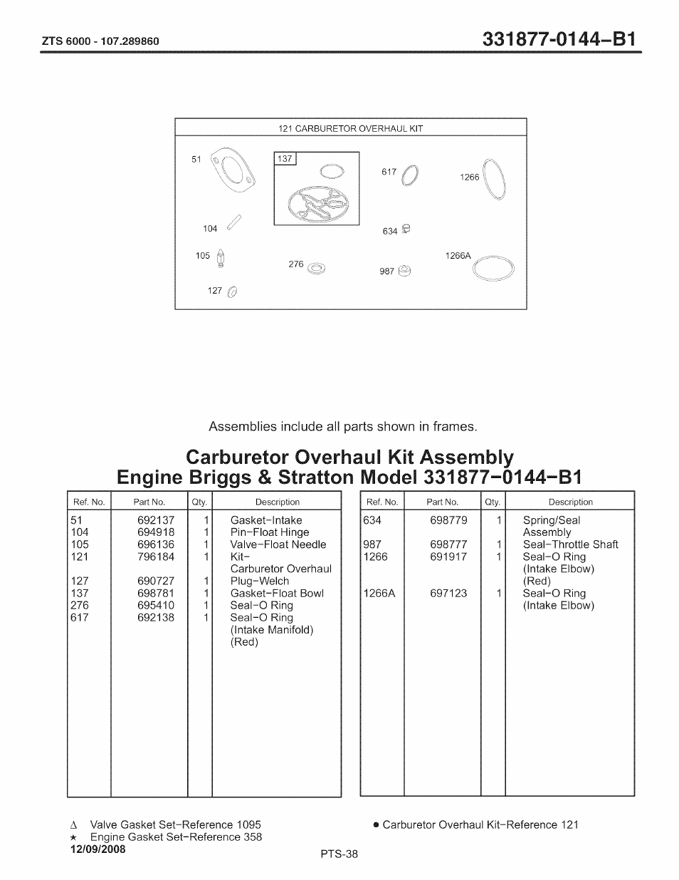 Craftsman 107.289860 User Manual | Page 110 / 116