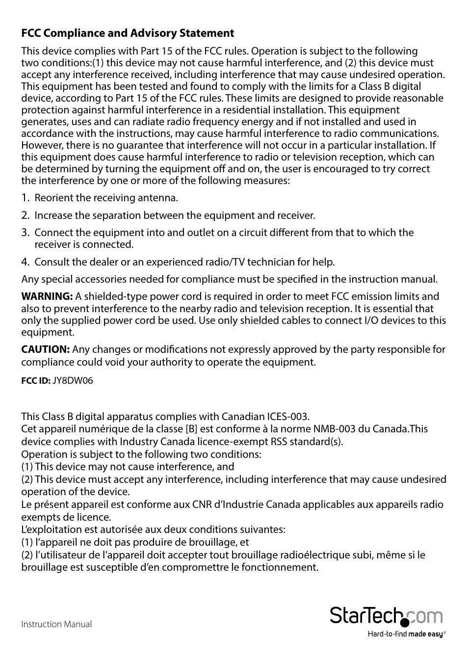StarTech.com R150WN1X1T User Manual | Page 2 / 12