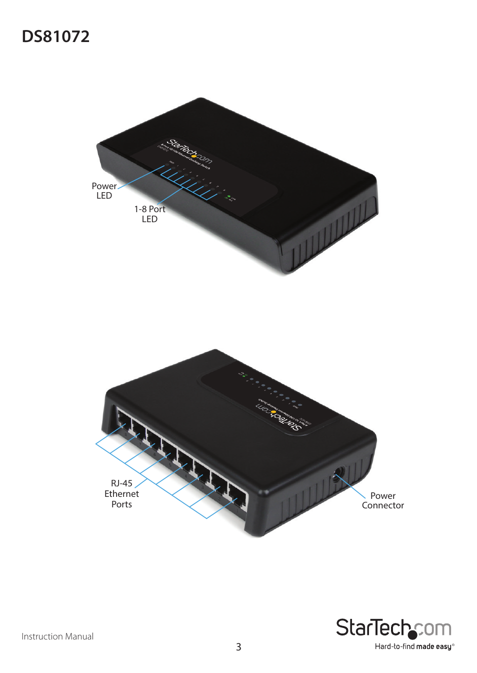 StarTech.com DS81072 User Manual | Page 6 / 11