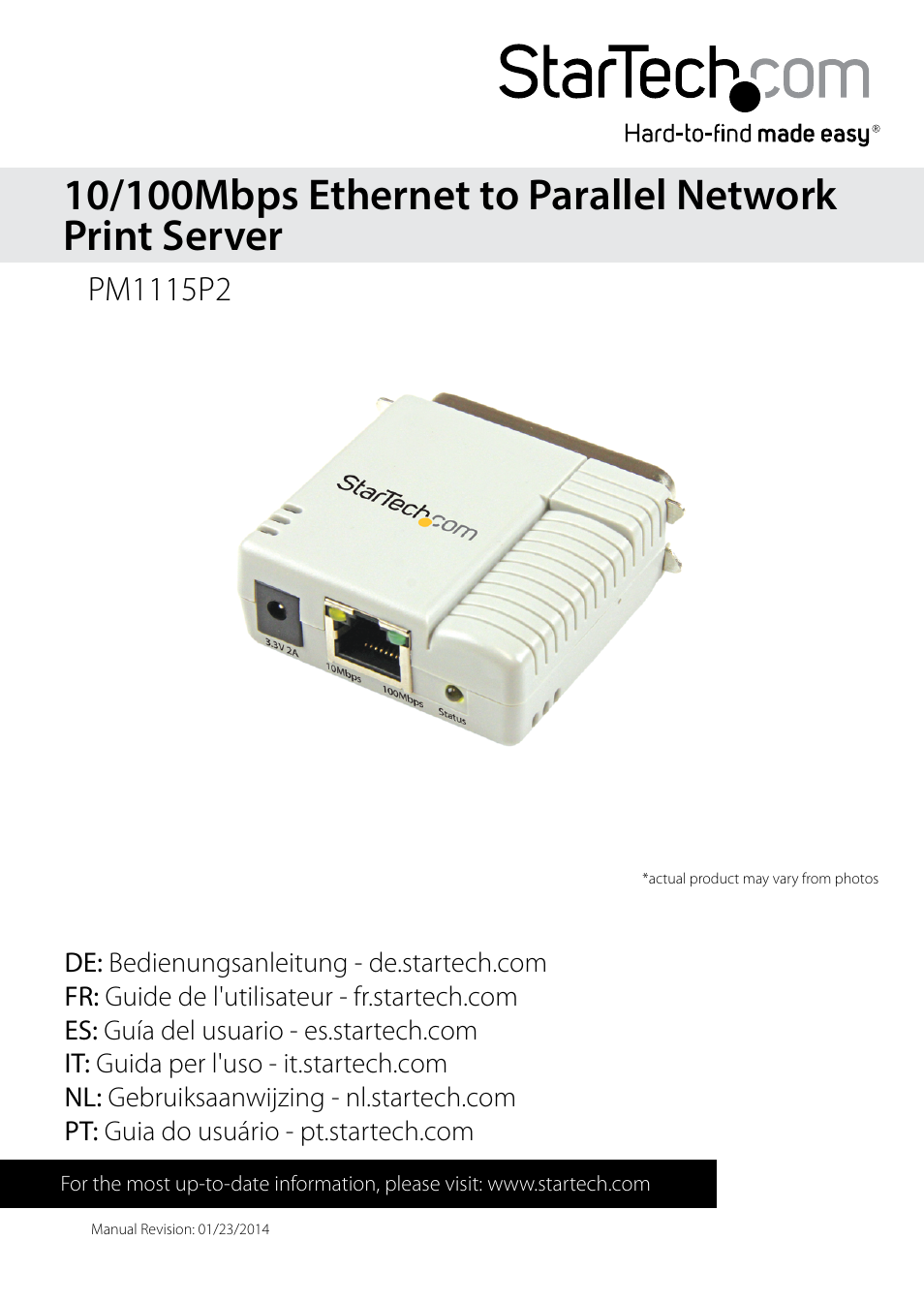 StarTech.com PM1115P2 User Manual | 17 pages