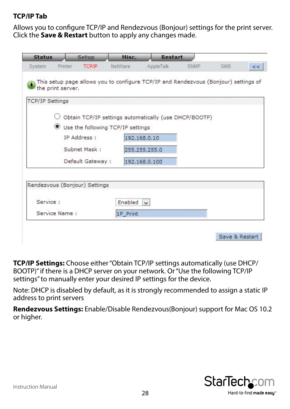 StarTech.com PM1115P2 Full User Manual | Page 30 / 41