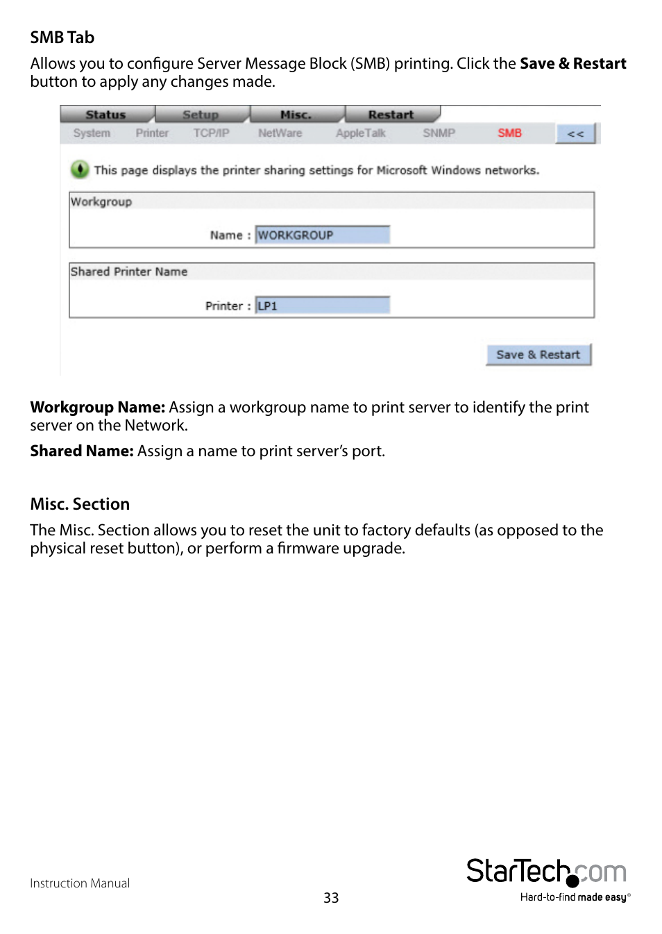 StarTech.com PM1115P2 Full User Manual | Page 35 / 41