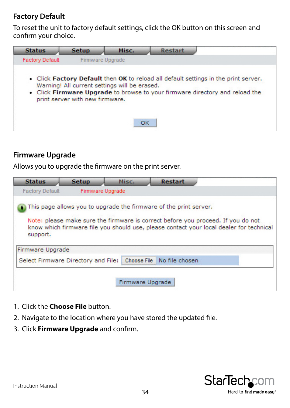 StarTech.com PM1115P2 Full User Manual | Page 36 / 41