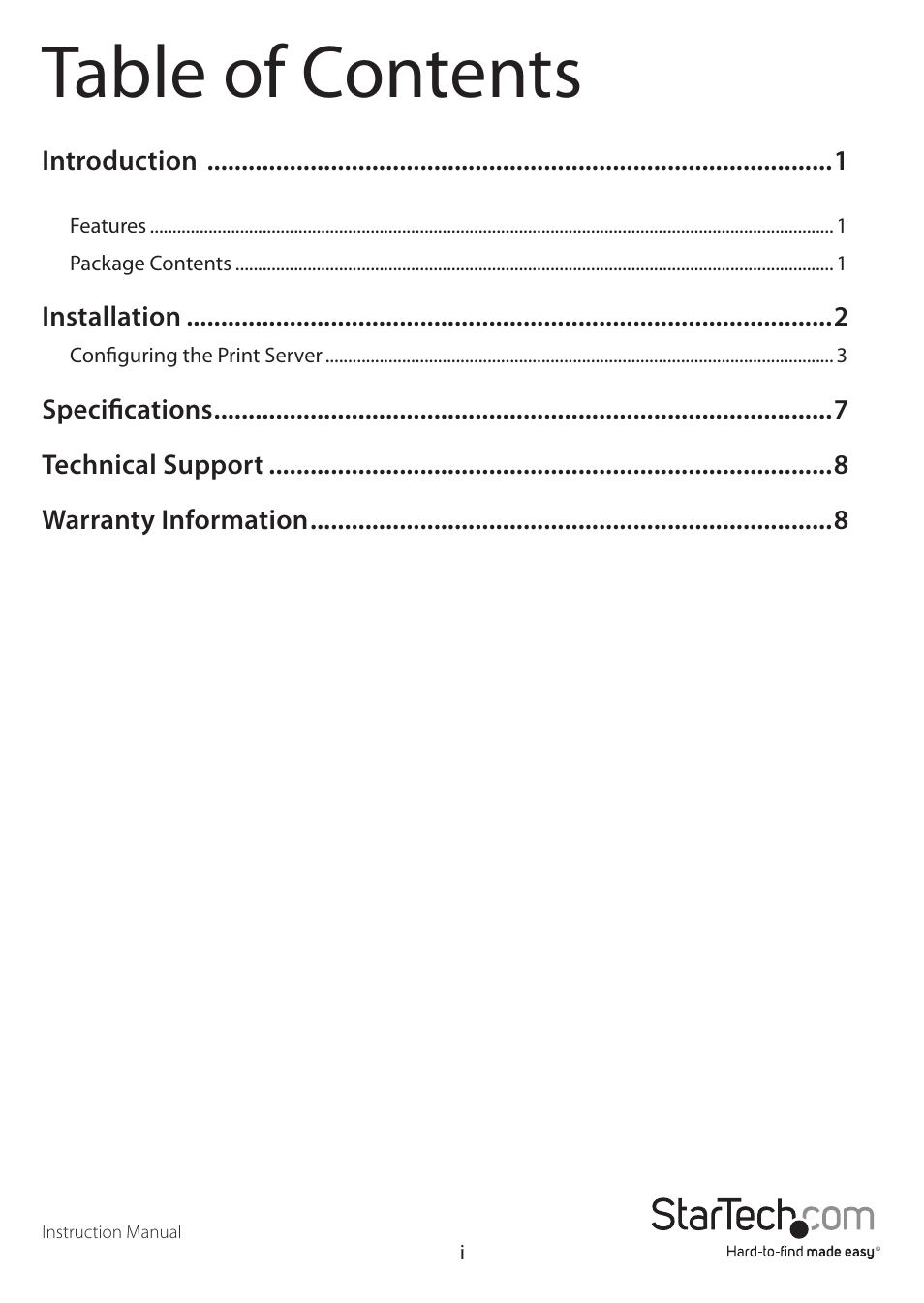 StarTech.com PM1115U User Manual | Page 3 / 12