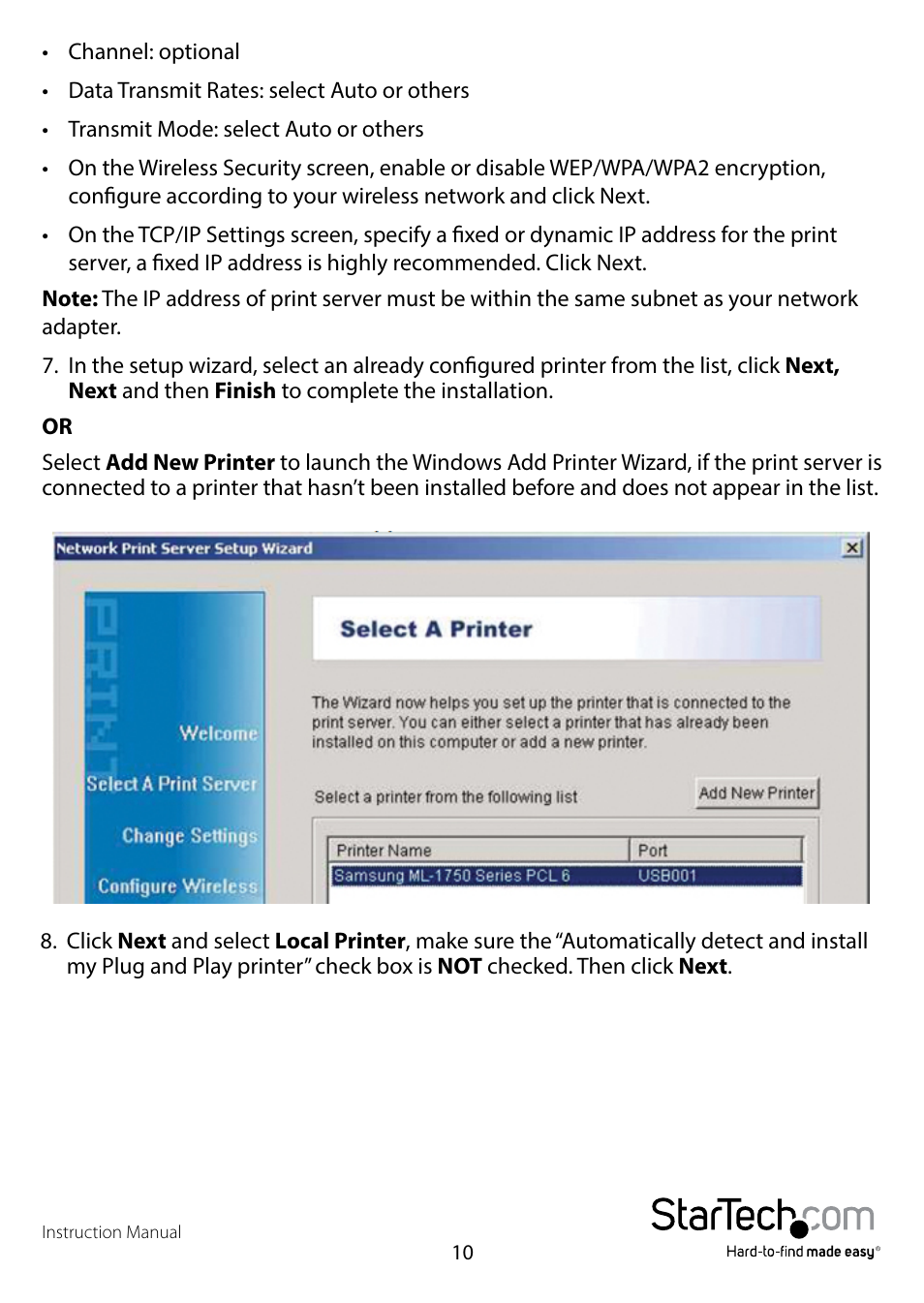 StarTech.com PM1115UWGB User Manual | Page 14 / 21