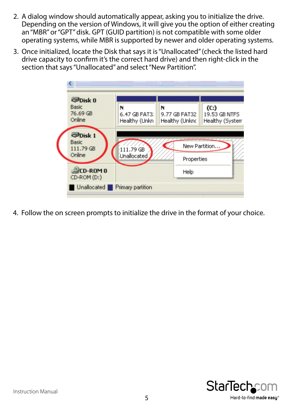 StarTech.com USB3S2SAT3CB User Manual | Page 8 / 11