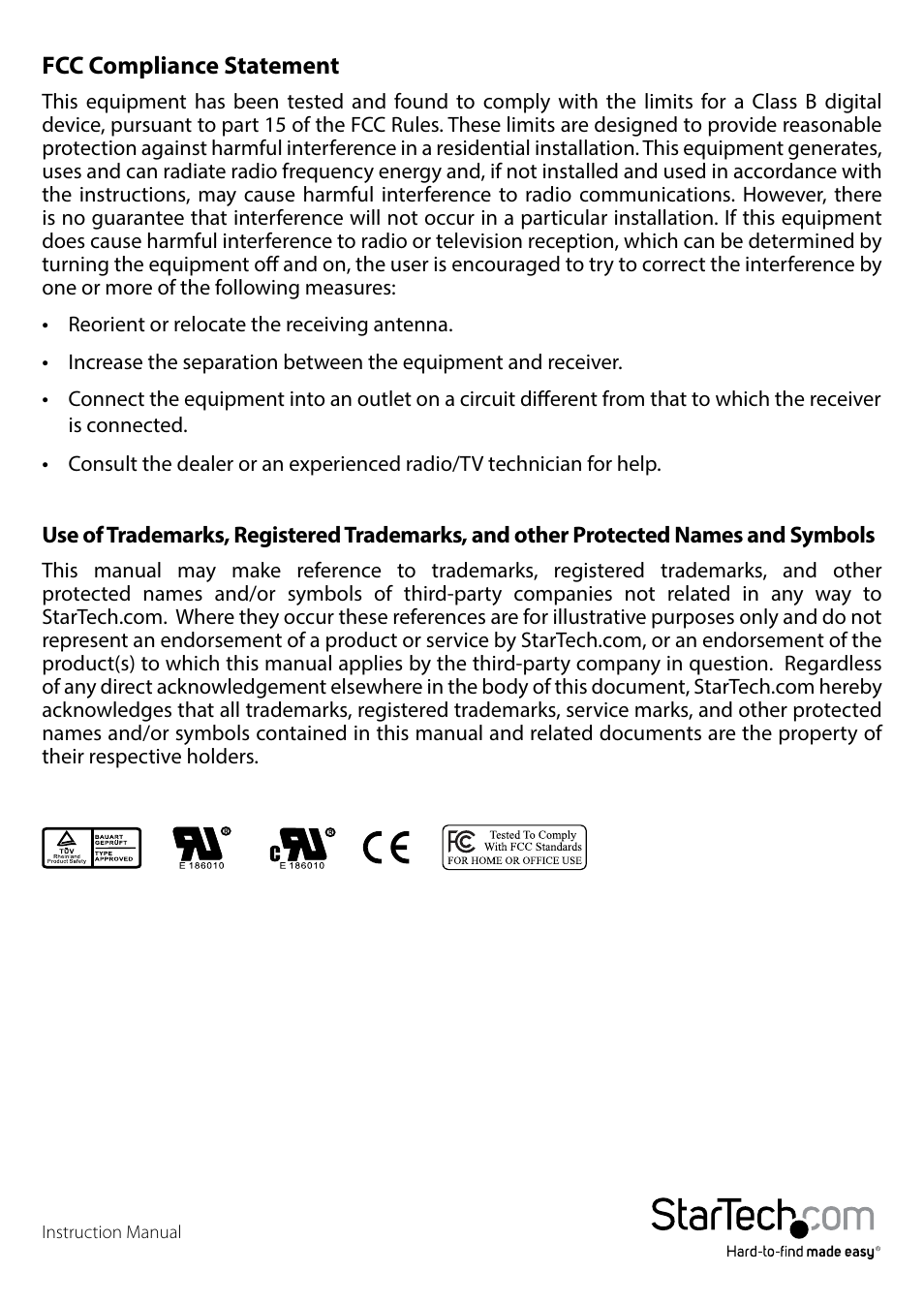 StarTech.com ATX2PW450GO User Manual | Page 2 / 13