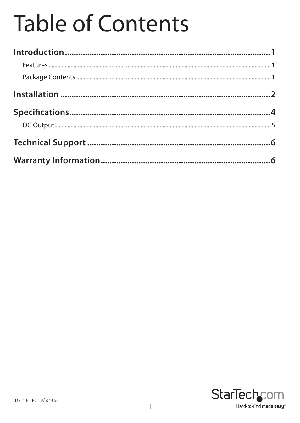 StarTech.com ATX2PW550PRO User Manual | Page 3 / 10