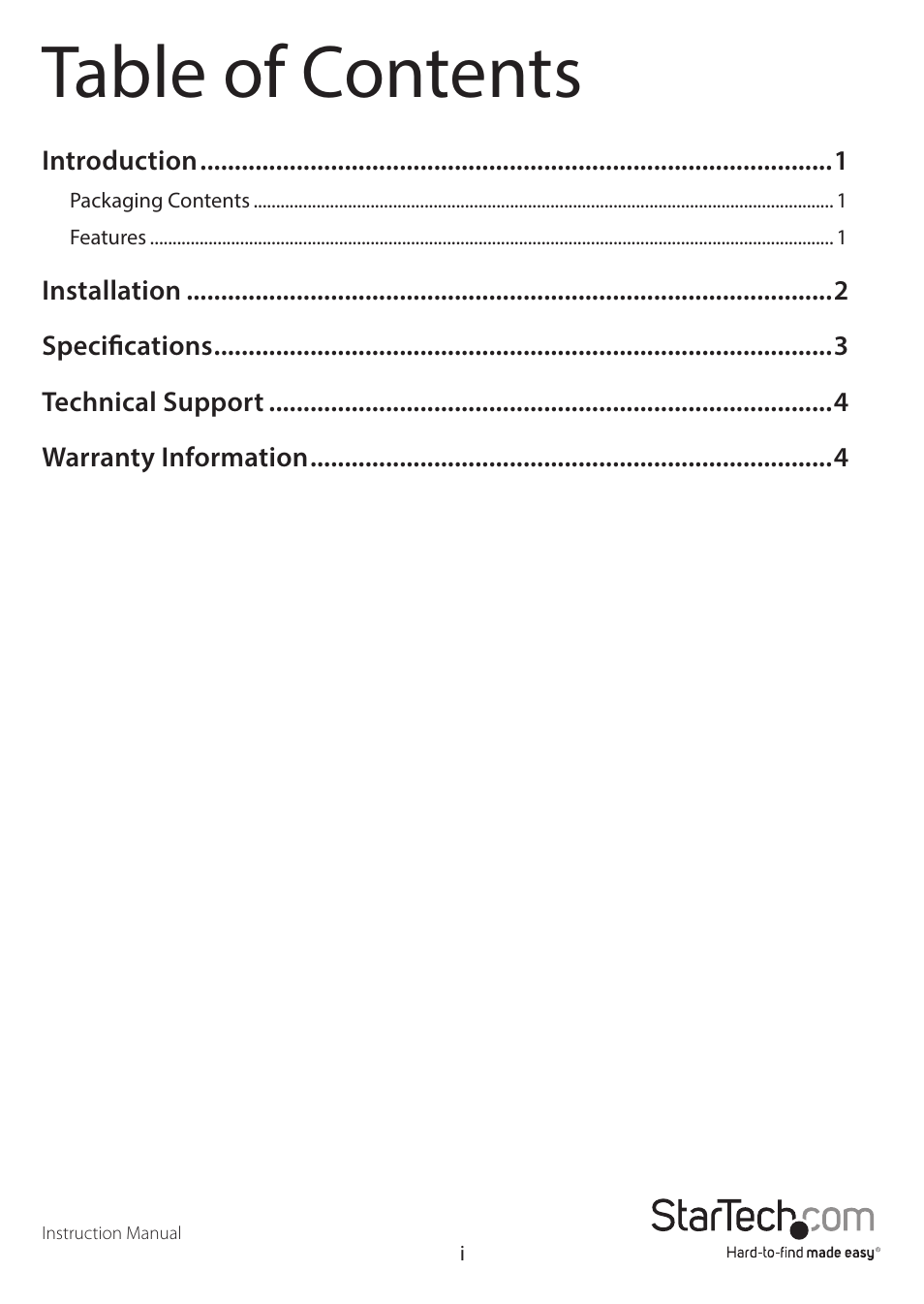 StarTech.com ATXPOWR250GB User Manual | Page 3 / 8