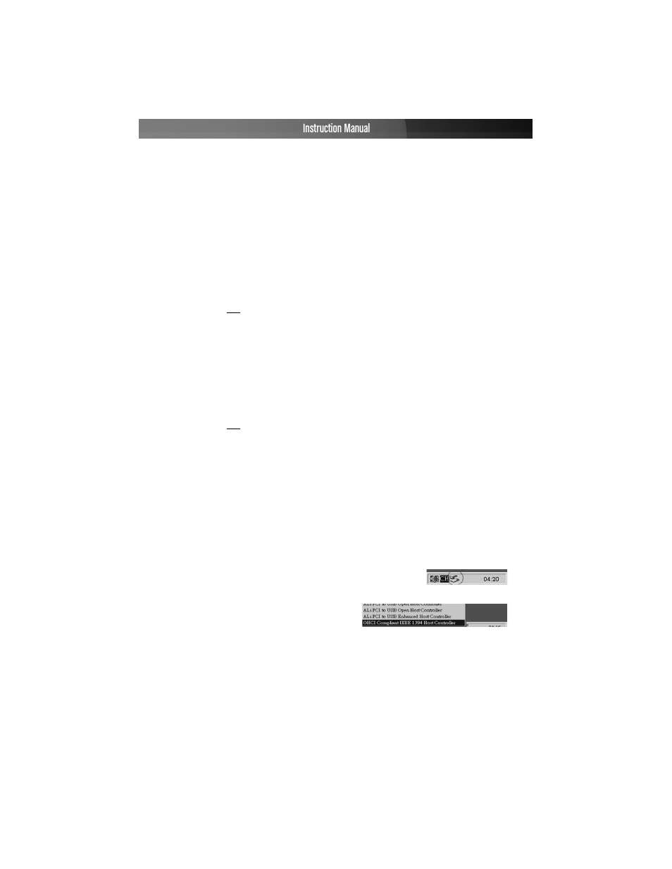 Safely removing the firewire card, Instruction manual | StarTech.com CB1394 User Manual | Page 6 / 9