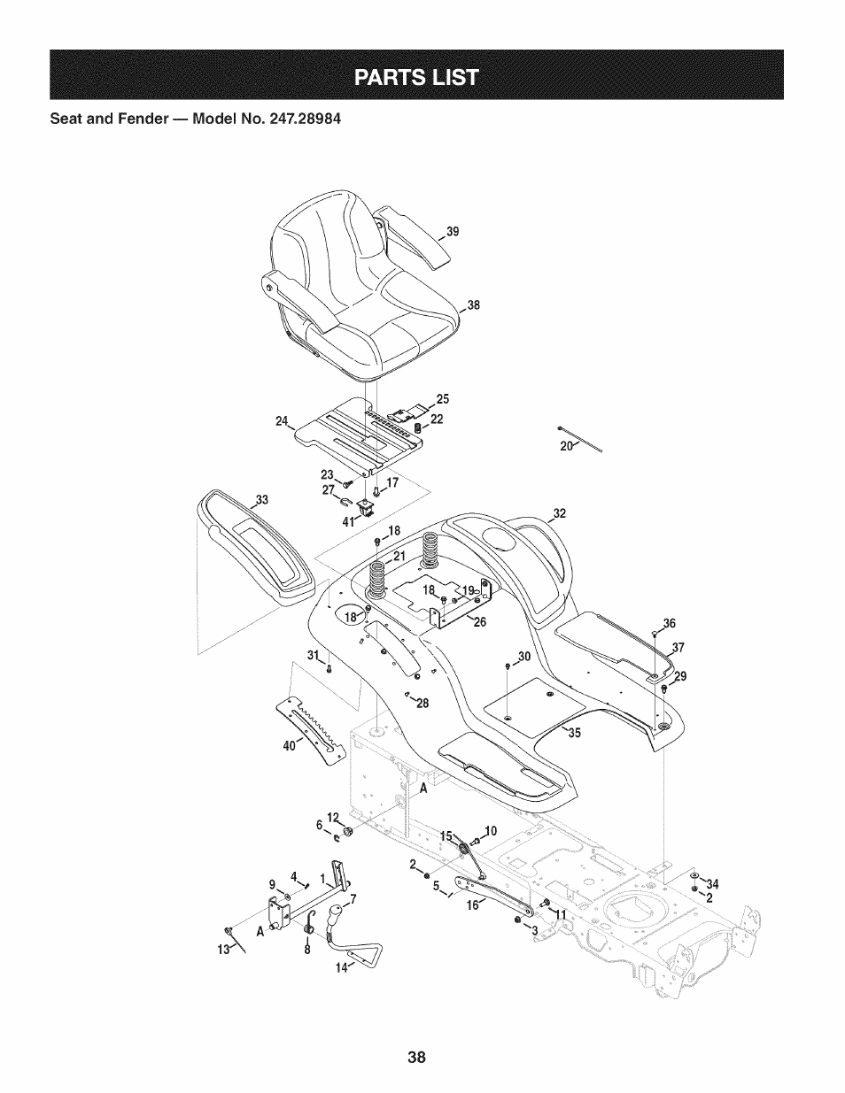 Craftsman PGT9000 User Manual | Page 38 / 100