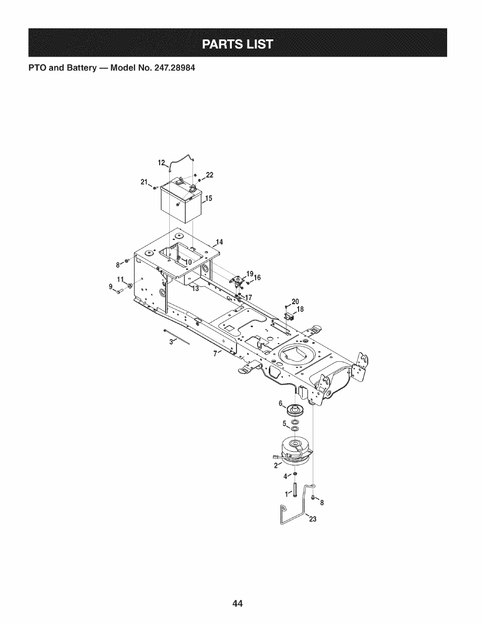 Craftsman PGT9000 User Manual | Page 44 / 100