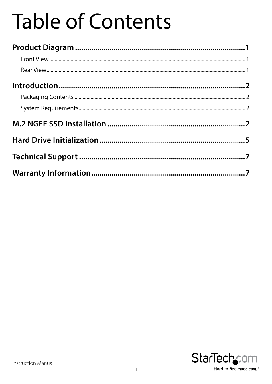 StarTech.com SAT32M225 User Manual | Page 3 / 11