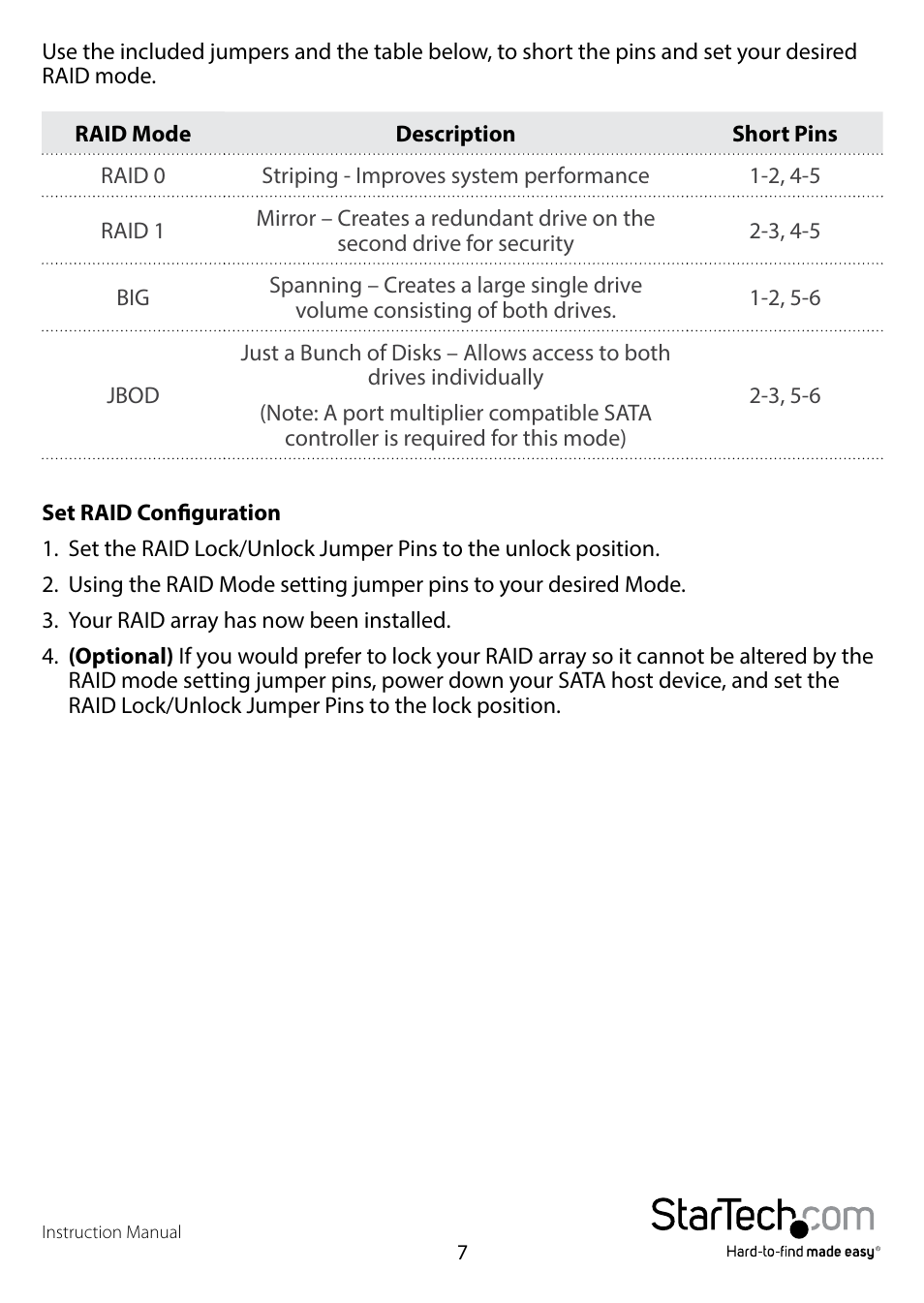 StarTech.com S322SAT3R User Manual | Page 10 / 14