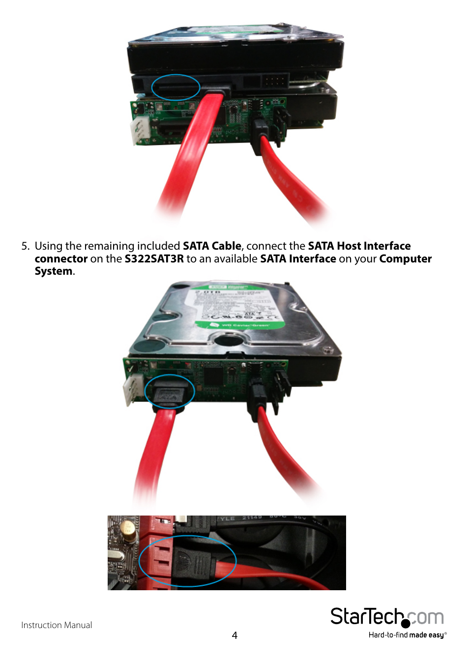 StarTech.com S322SAT3R User Manual | Page 7 / 14