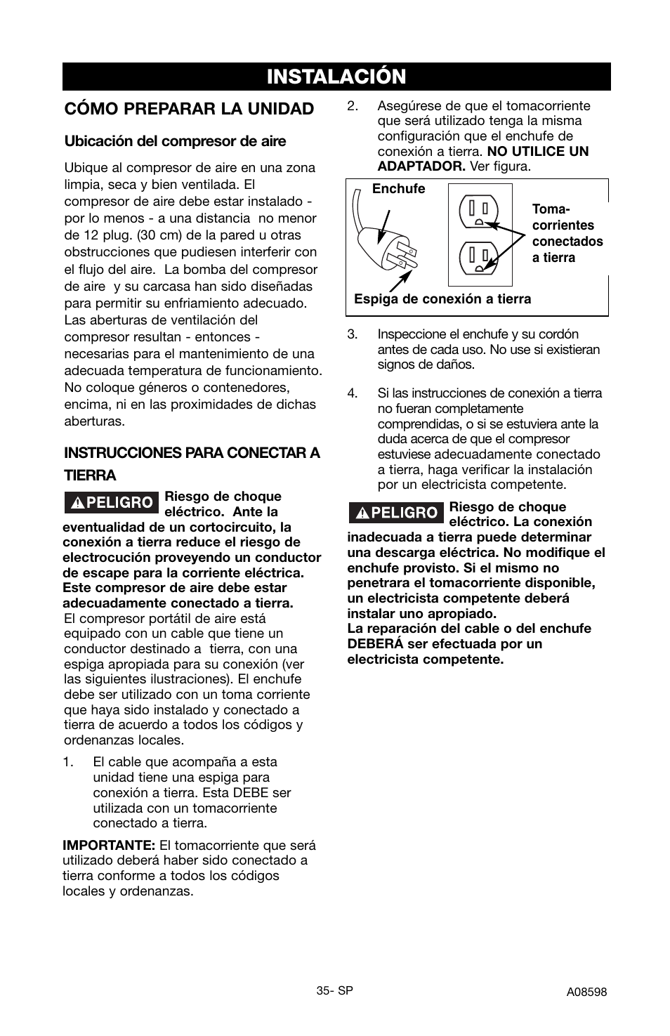 Instalación, Cómo preparar la unidad | Craftsman 919.167242 User Manual | Page 31 / 44