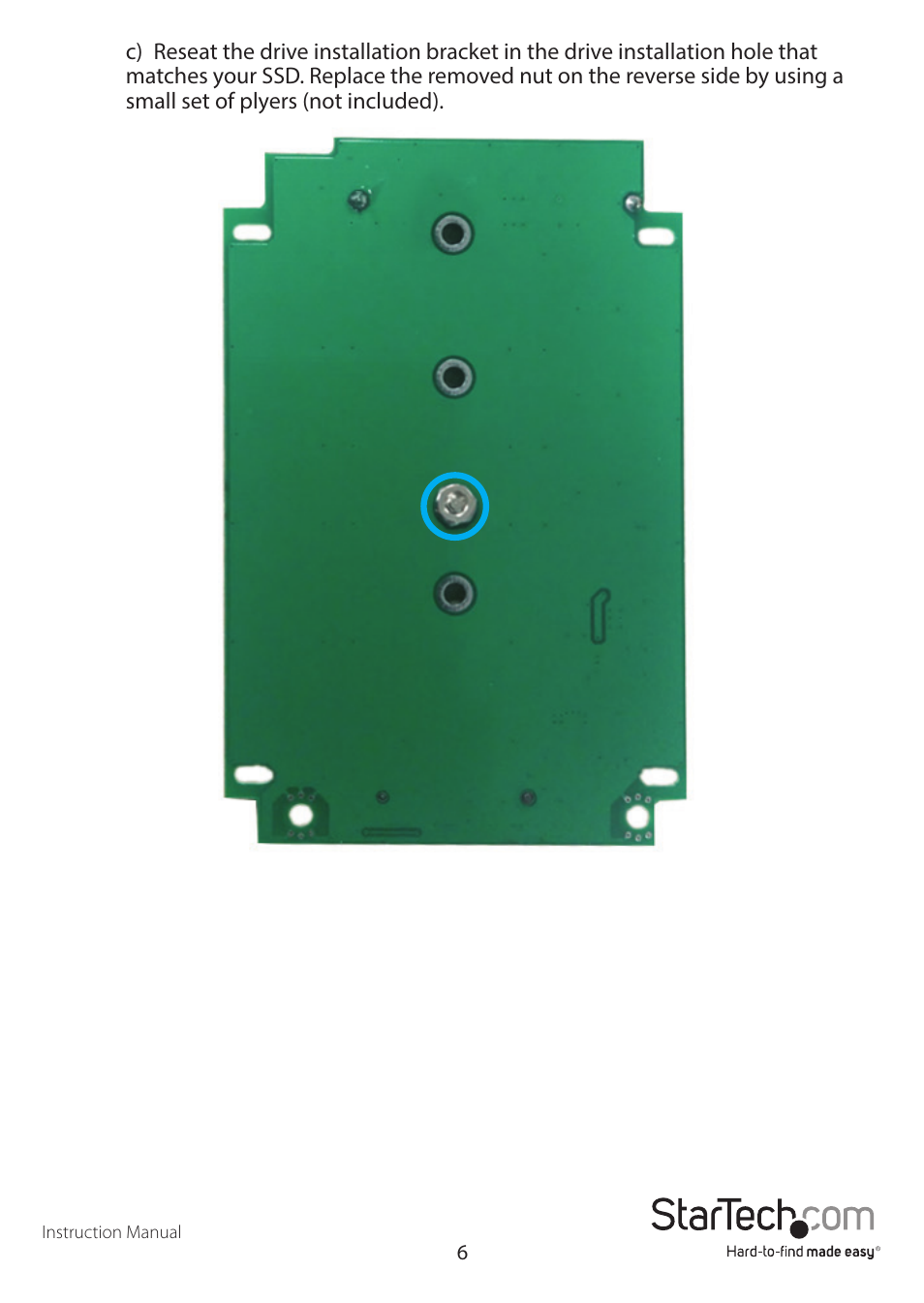 StarTech.com SAT2M2NGFF25 User Manual | Page 9 / 15