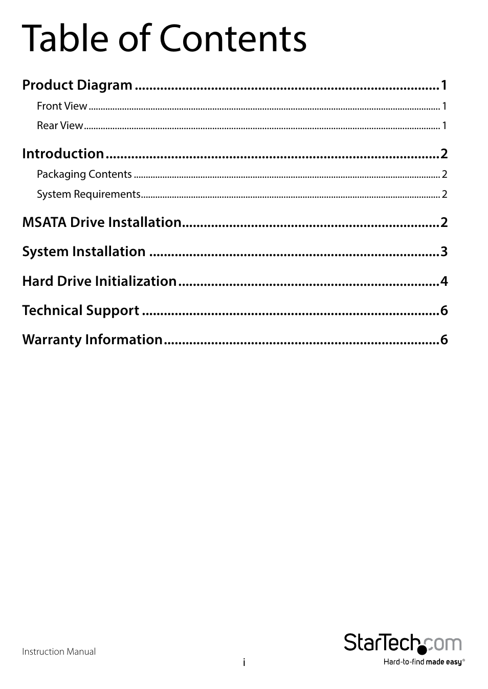 StarTech.com SAT32MSATM User Manual | Page 3 / 10