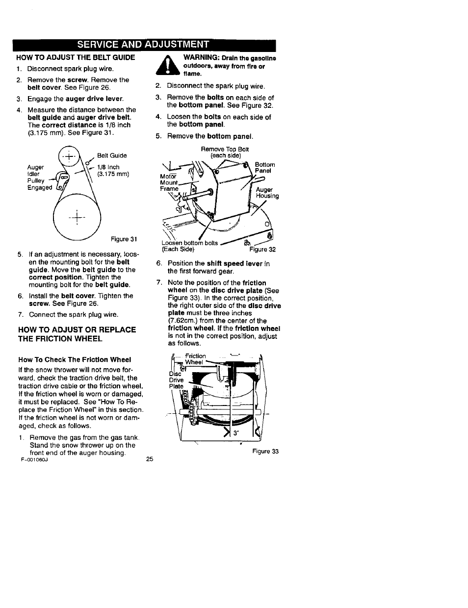 Craftsman 536.881130 User Manual | Page 25 / 30