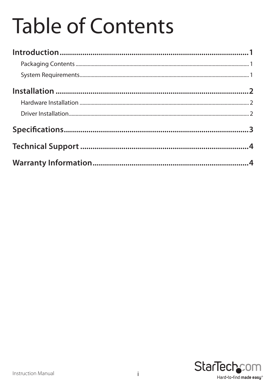 StarTech.com ECUSB3S254F User Manual | Page 3 / 8