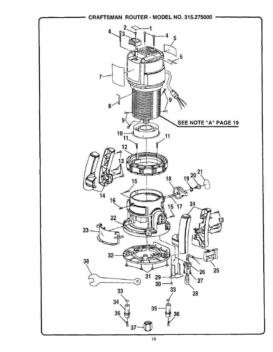 Craftsman 315.275000 User Manual | Page 18 / 20