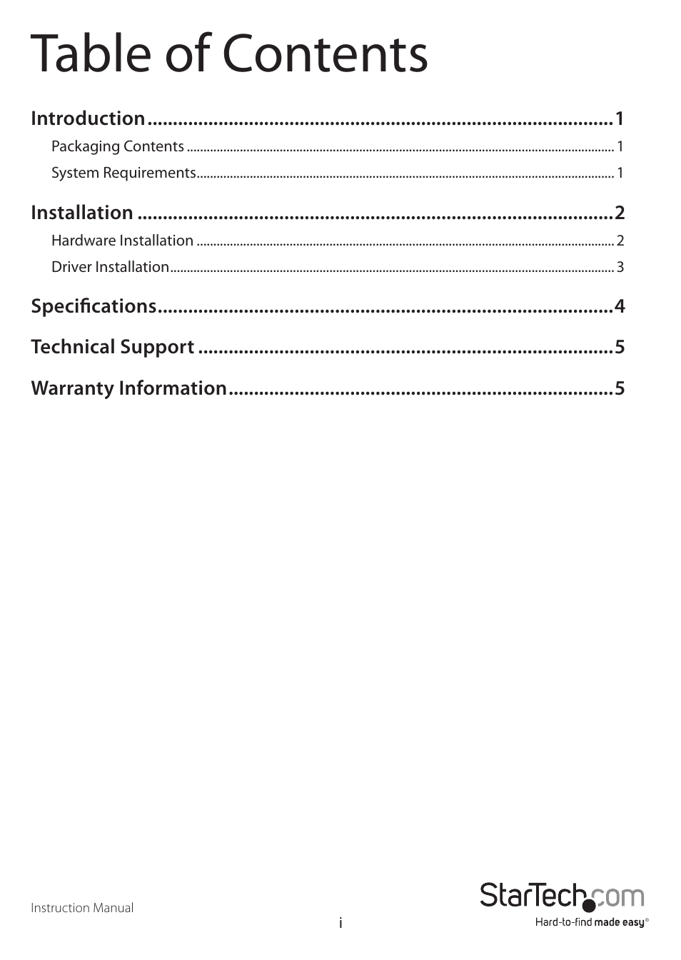 StarTech.com PEXUSB3S2E2I User Manual | Page 3 / 9